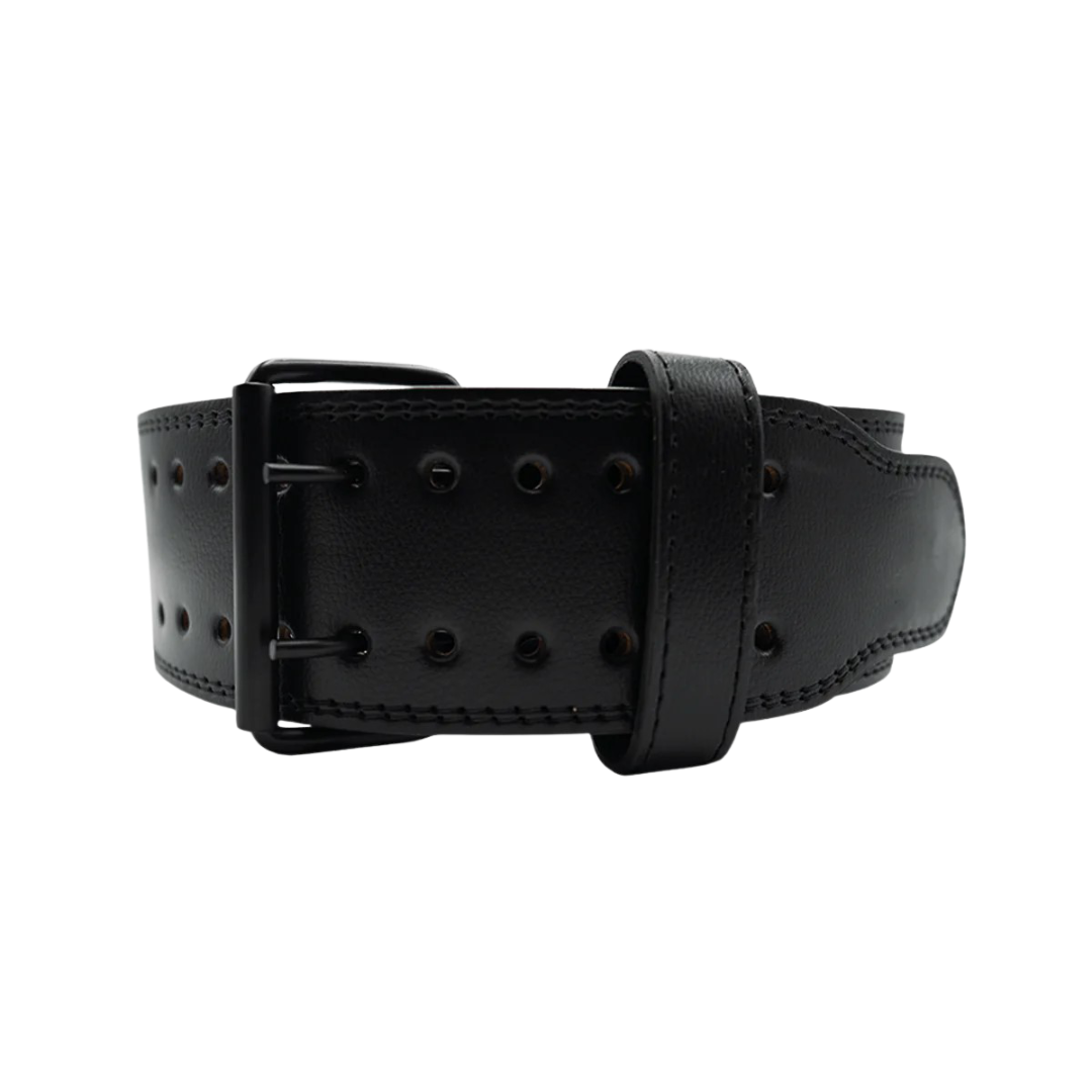 Tuff Series Genuine Leather Weightlifting Belt - Double Prong Professional Powerlifting Belt 3 Tuff Series Genuine Leather Weightlifting Belt - Double Prong Professional Powerlifting Belt - Image 3