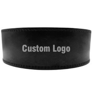 Home 8 Tuff Series Genuine Leather Weightlifting Belt - Double Prong Professional Powerlifting Belt